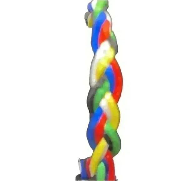 Bracelet Braided Multi Colored Cord Friendship Beach Hippie Surfer SUP 8.5 Inche - Picture 1 of 2